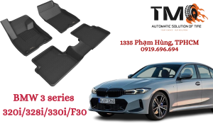 thảm nhựa 3d dạng khay bmw 320 series