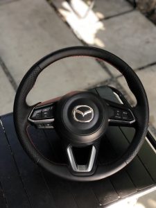 bọc da vô lăng mazda cx5