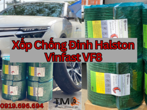 xốp chống đinh, mút tiêu âm halston cho vinfast vf8 - giải pháp chống đinh cho xe điện không có lốp dự phòng