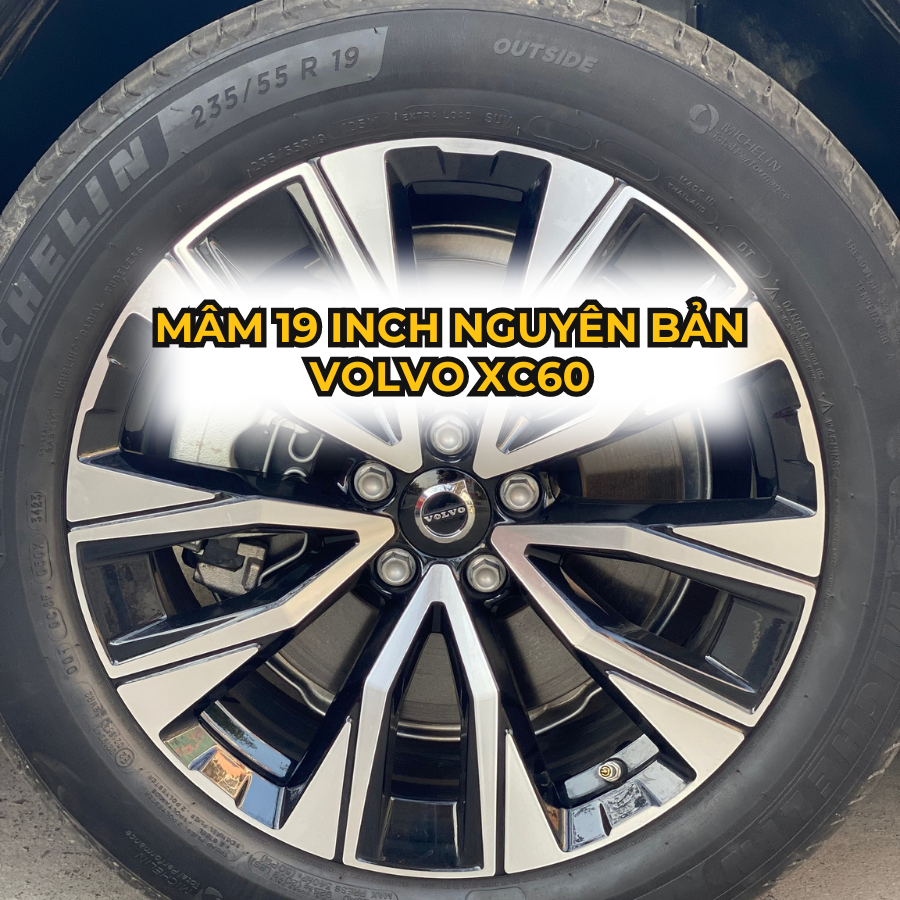 Volvo XC60 - biểu tượng của phong cách và hiệu suất. Nâng tầm phong cách và hiệu suất của nó lên một tầm cao mới với Mâm 21 Inch.