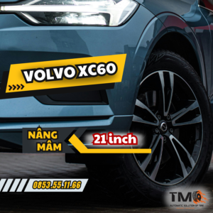 Volvo XC60 - biểu tượng của phong cách và hiệu suất. Nâng tầm phong cách và hiệu suất của nó lên một tầm cao mới với Mâm 21 Inch.