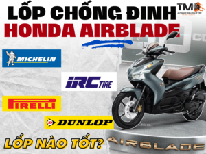 Vỏ xe chống đinh không cần vá Honda Airblade chất lượng, giá tốt, bám đường,... Bảo hành cao su dẻo không chai cứng, chảy xệ, biến dạng,...